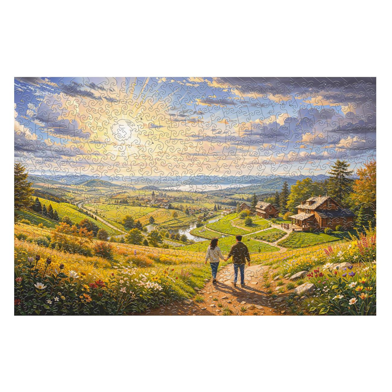 Пазл UNIDRAGON Classic К Счастью, 500 деталей