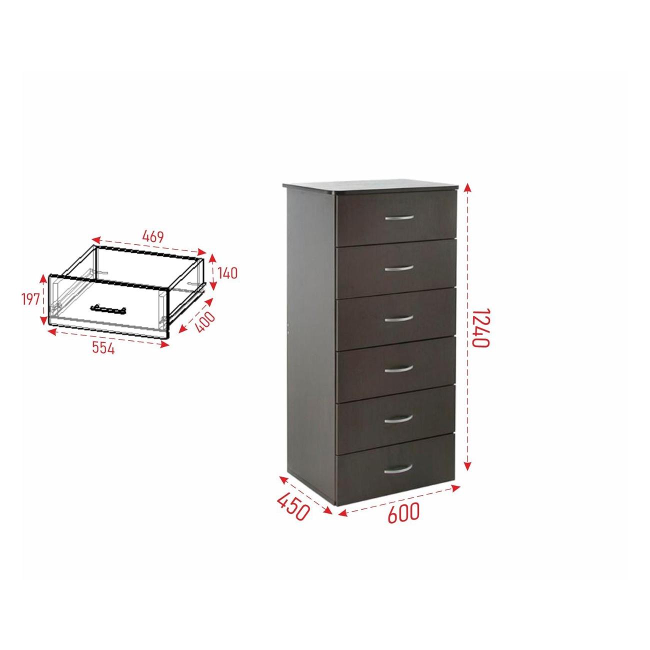 Комод интерьерный Клик Мебель 2458962