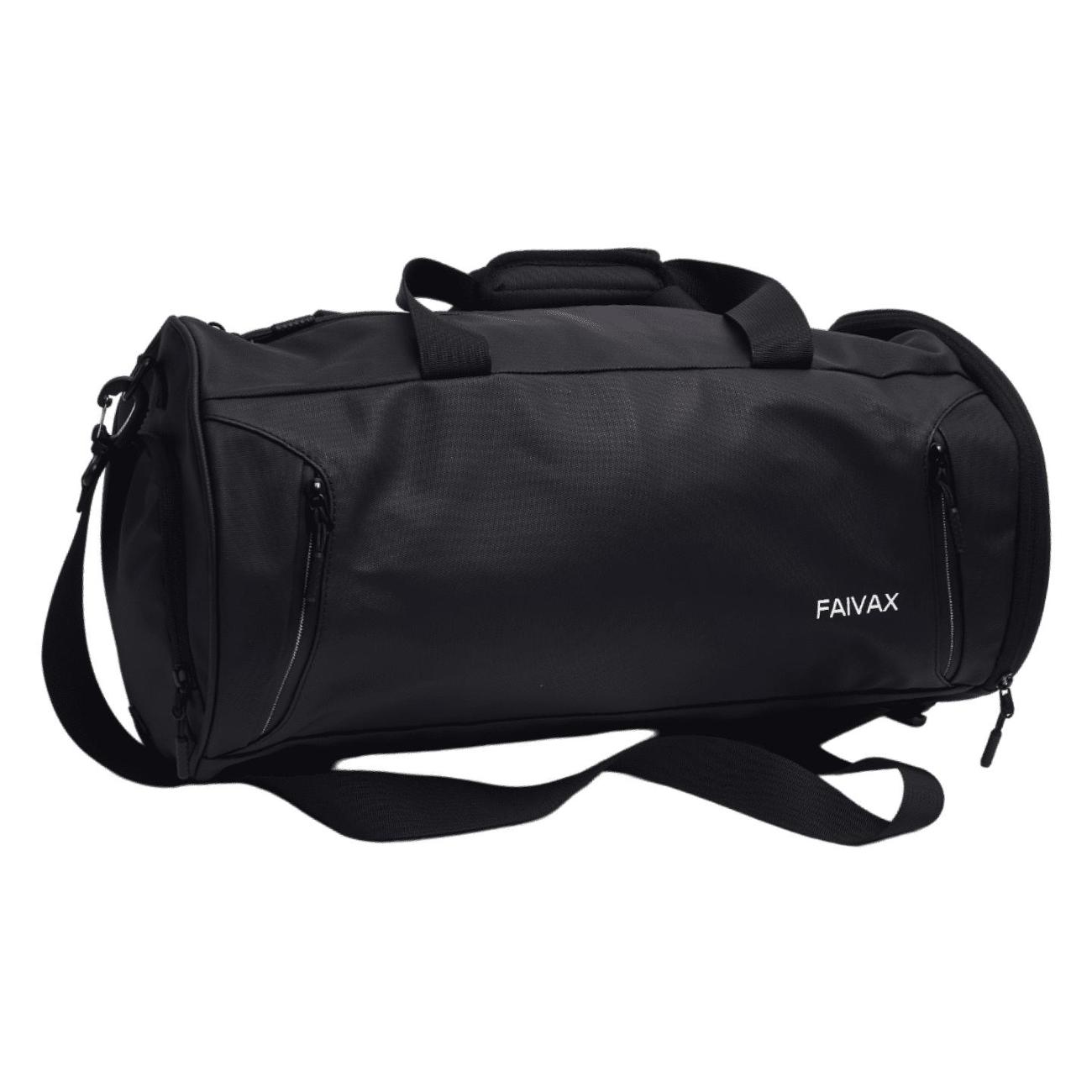 Сумка спортивная Faivax 45х35х20 см черная (216441765)