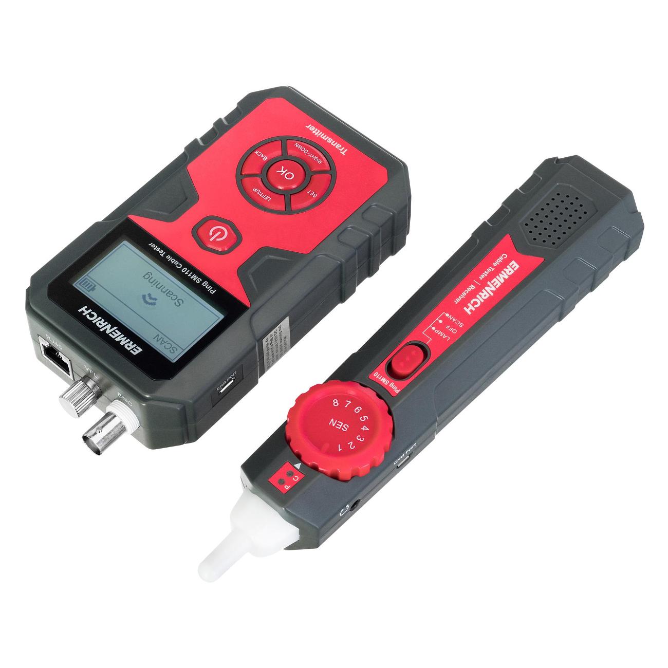 Кабельный тестер Levenhuk Ermenrich Ping SM110