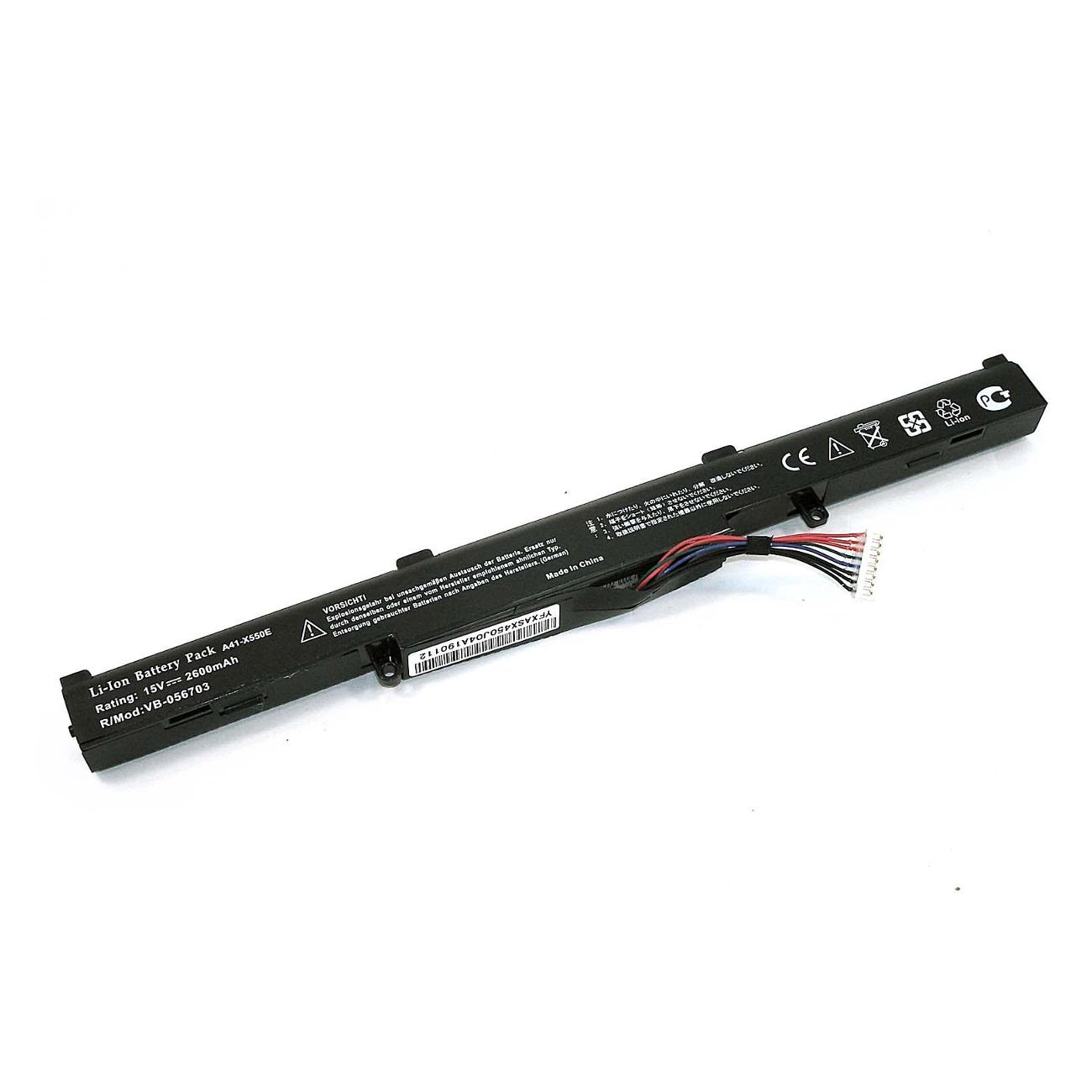 Аккумулятор для ноутбука OEM X450J 14.8V 2600mAh фото