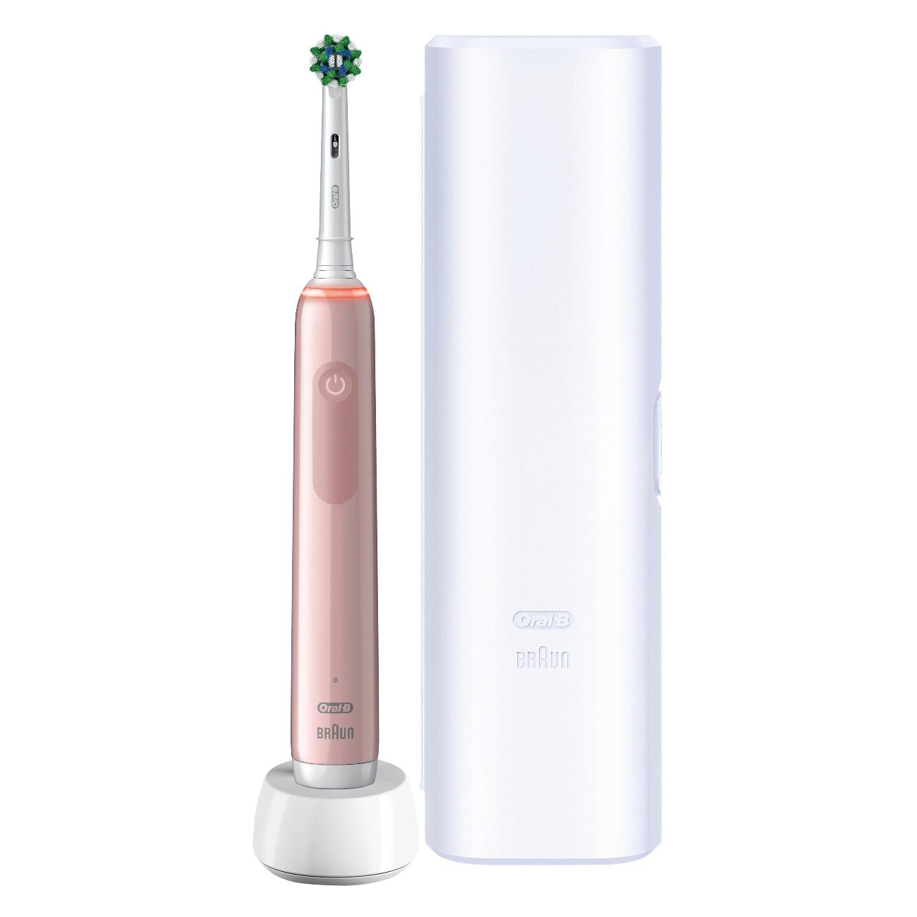 Электрическая зубная щетка Oral-B Pro 3 3500 D505.513.3 Pink фото