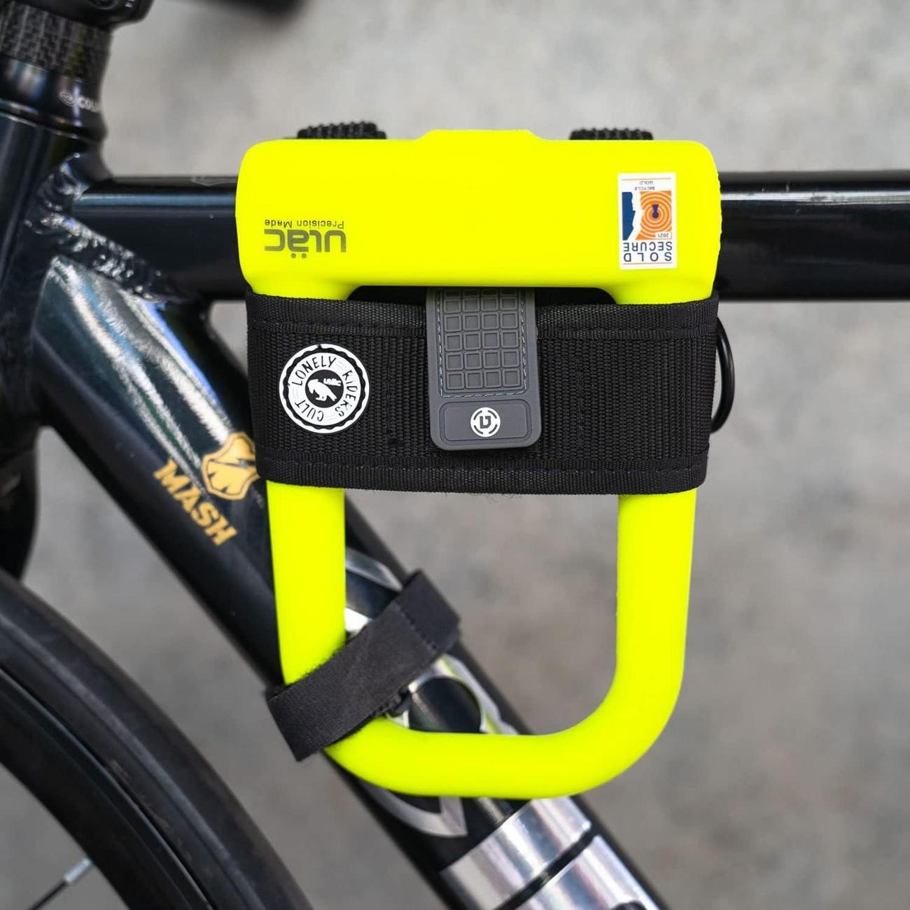 Замок велосипедный Ulac U-Hold 125 мм Black