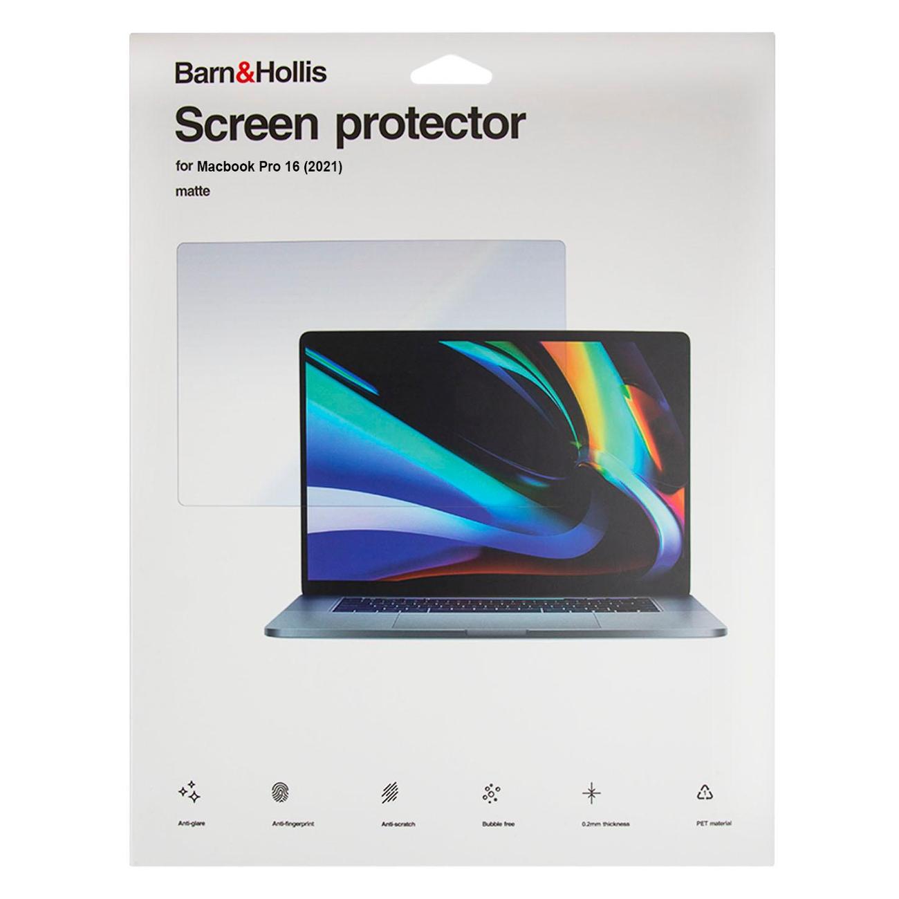 Защитная пленка на Macbook Barn&Hollis Pro 16 (2021) матовая