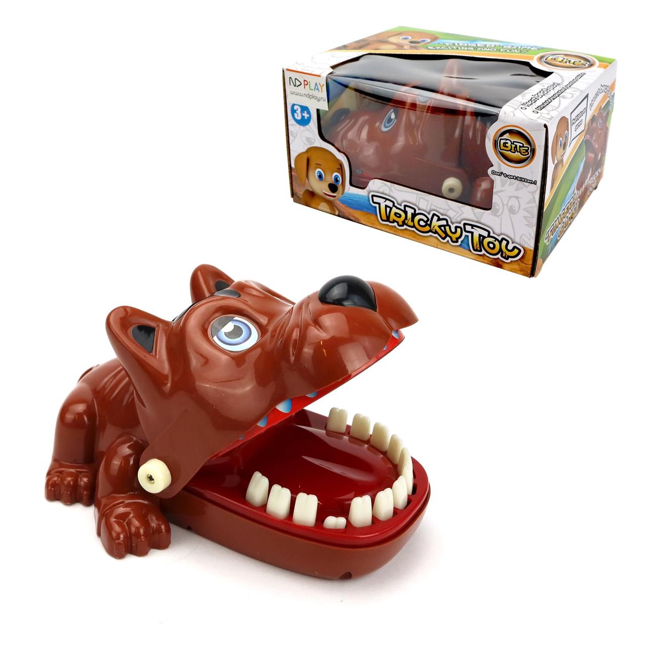 Игра настольная ND Play Зубастик. Злой бульдог