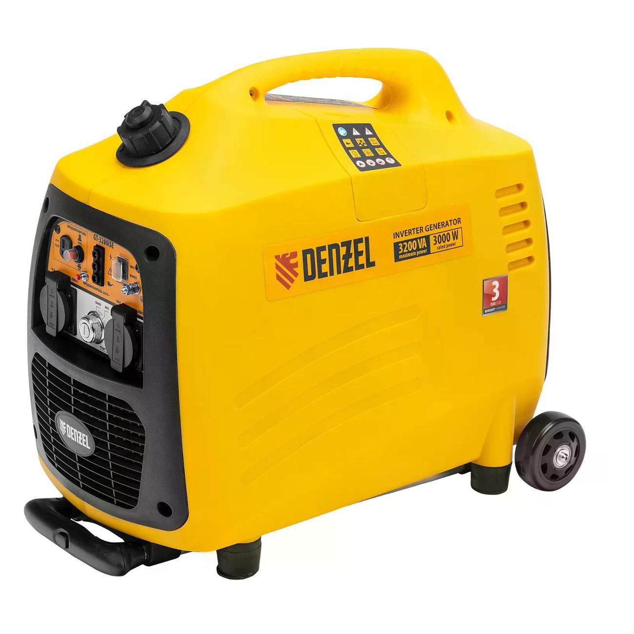 Генератор инверторный Denzel GT-3200iSE фото