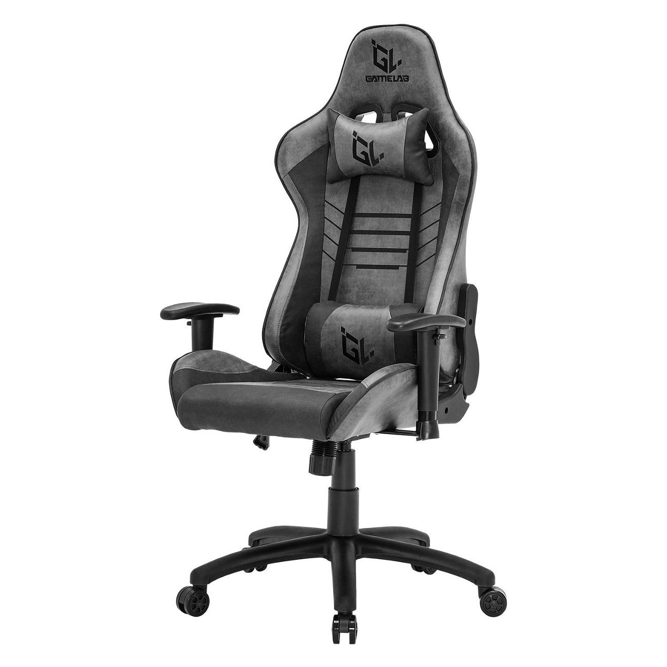 Кресло компьютерное игровое GameLab WARLOCK GL-730 Grey