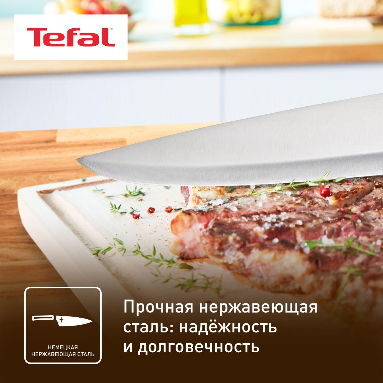 Набор кухонных ножей Tefal Essential K2219455
