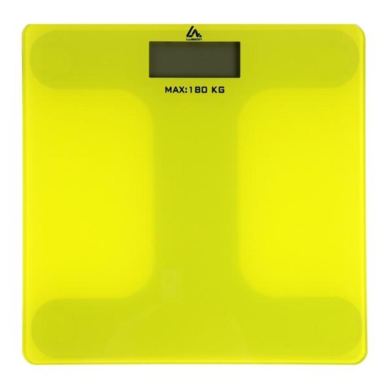 Весы напольные Luazon Home LVE-006 желтый