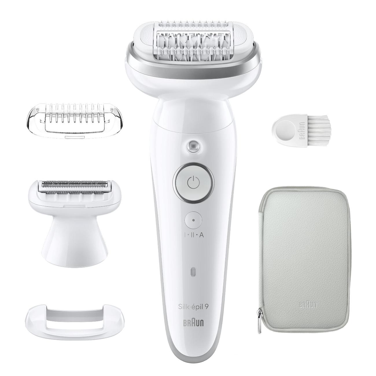 Эпилятор Braun S9 SES9-041 белый/ серебристый фото