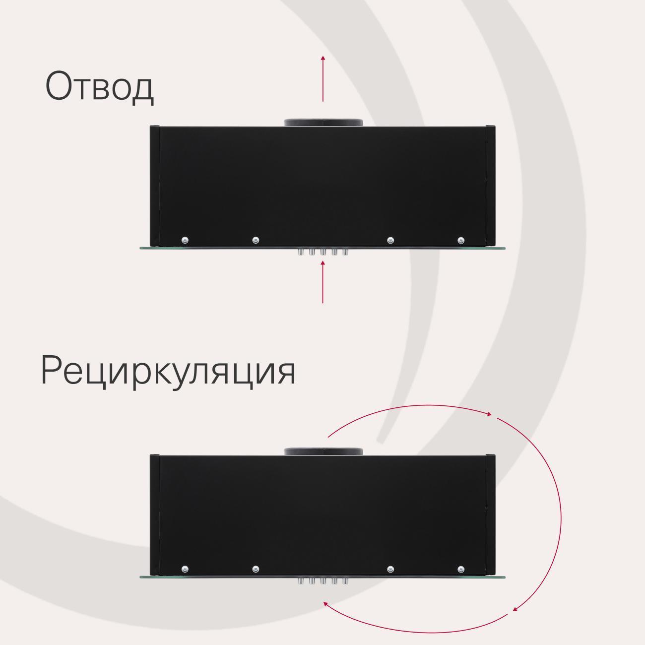 Вытяжка Krona ARVEN 500 PB V2 черная