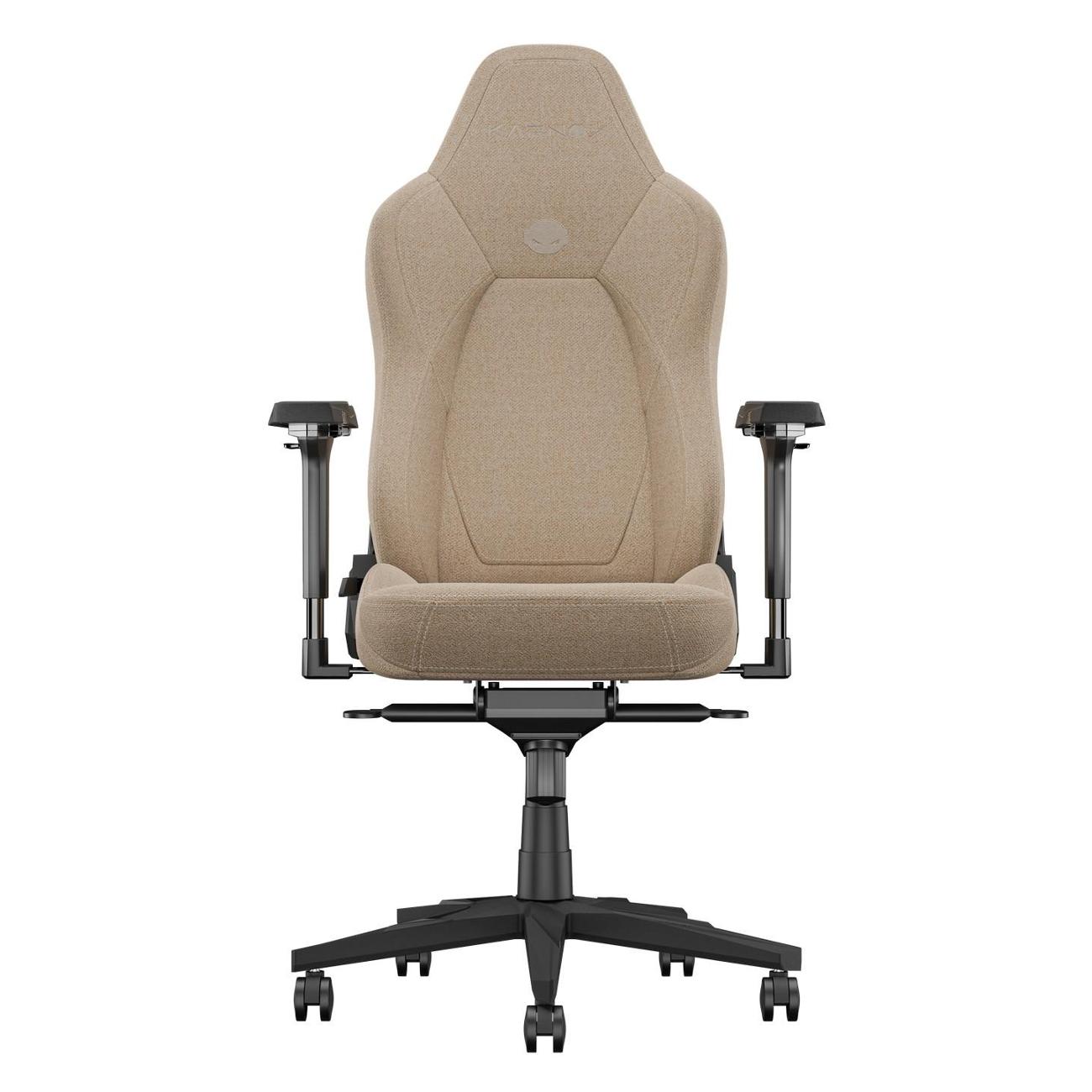 Кресло компьютерное игровое KARNOX DEFENDER GuardianX - PET FABRIC, (KX800218-GXPF) (бежевое)