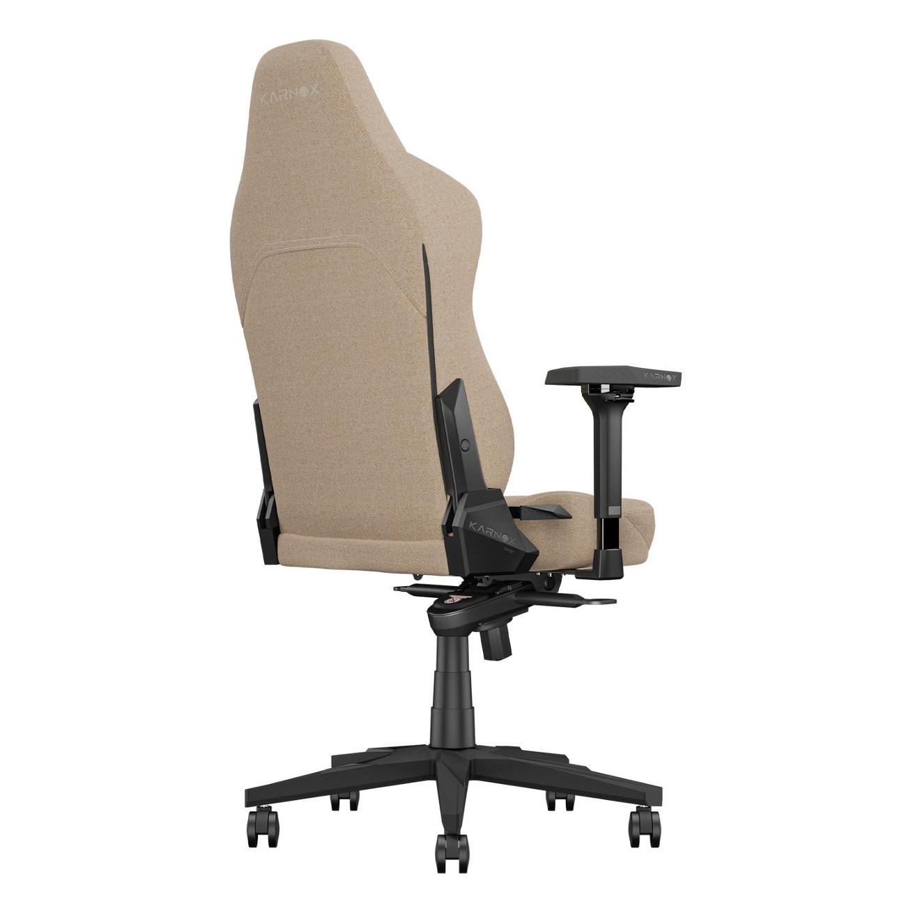Кресло компьютерное игровое KARNOX DEFENDER GuardianX - PET FABRIC, (KX800218-GXPF) (бежевое)