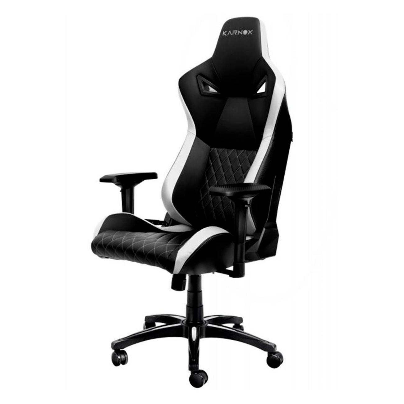 Кресло компьютерное игровое KARNOX LEGEND TR, (KX800507-TR) (черный/белый)