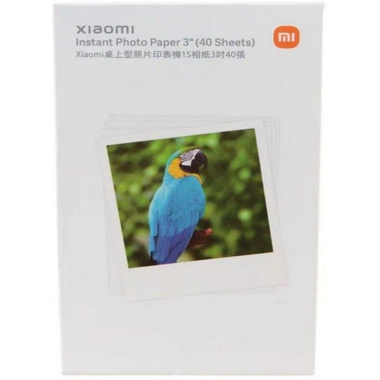 Фотобумага для принтера Xiaomi Instant Photo Paper 3" (40 Sheets) SD30
