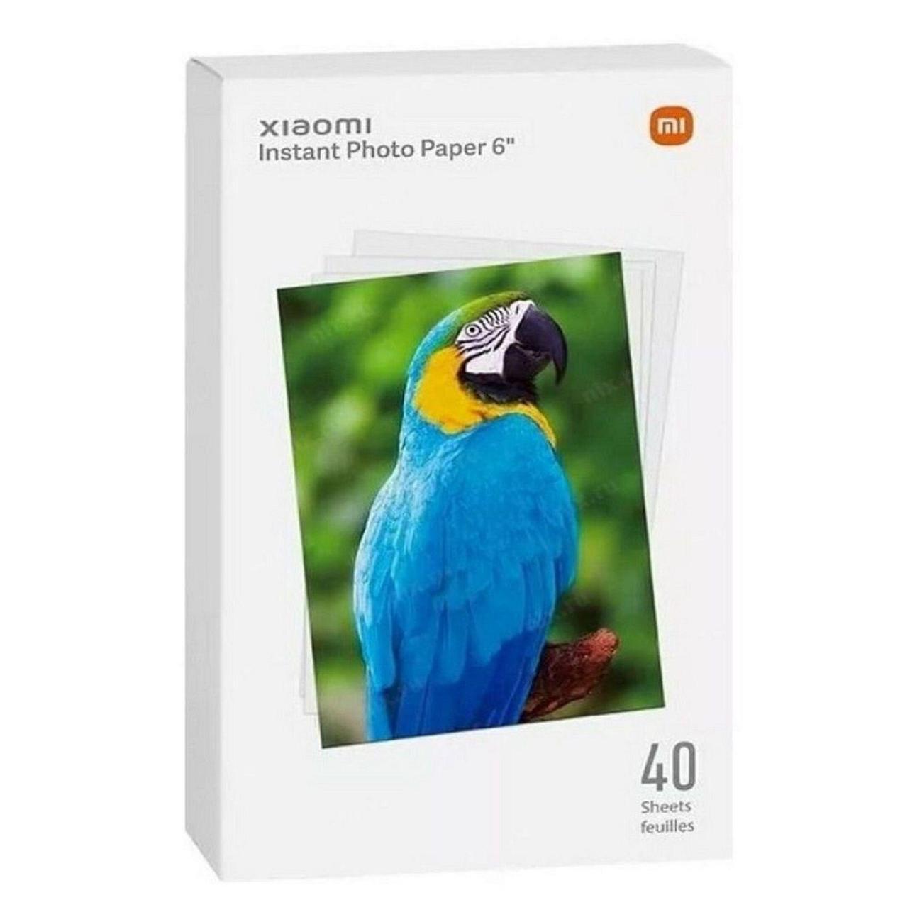 Фотобумага для принтера Xiaomi Instant Photo Paper 6" (40 Sheets) SD20