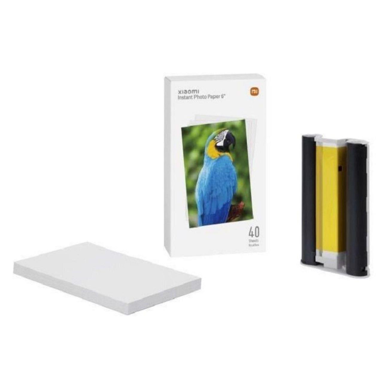 Фотобумага для принтера Xiaomi Instant Photo Paper 6" (40 Sheets) SD20
