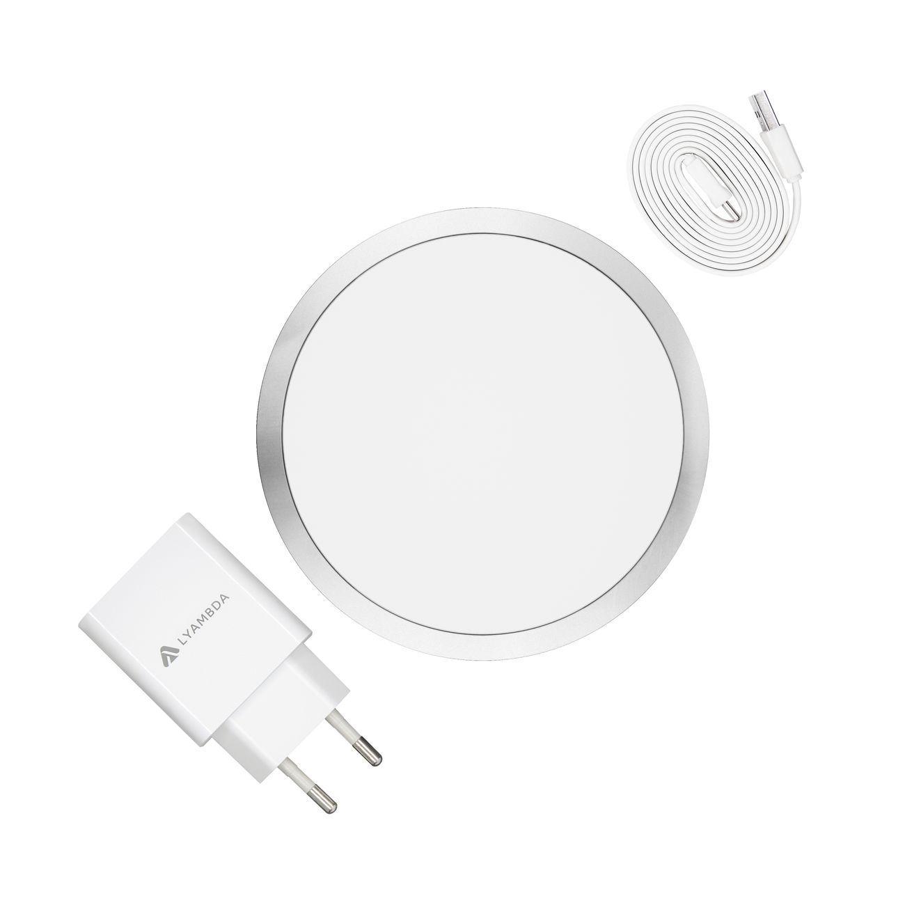 Беспроводное зарядное устройство LYAMBDA LNT1-WT