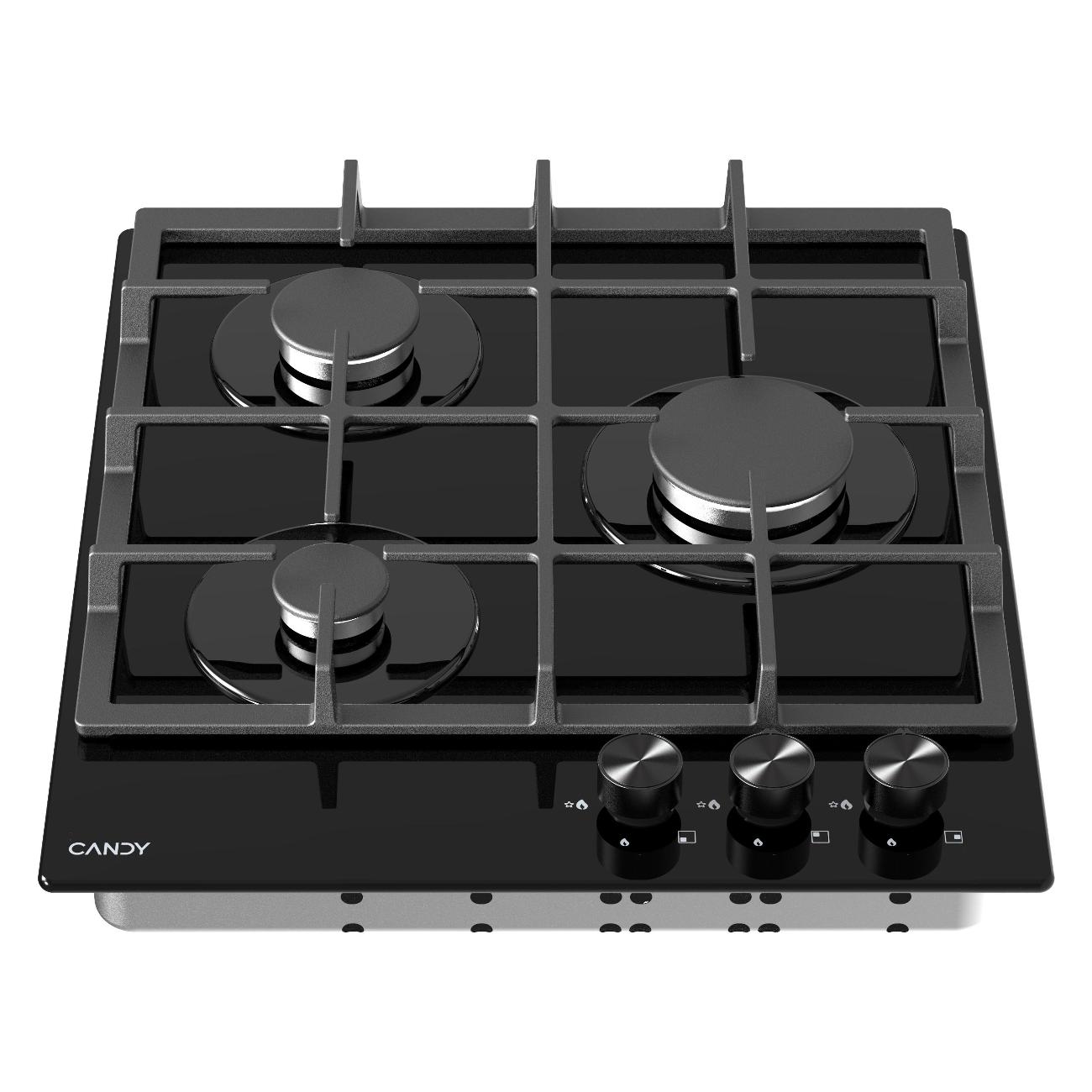 Встраиваемая газовая панель независимая Candy CHXG53CNB