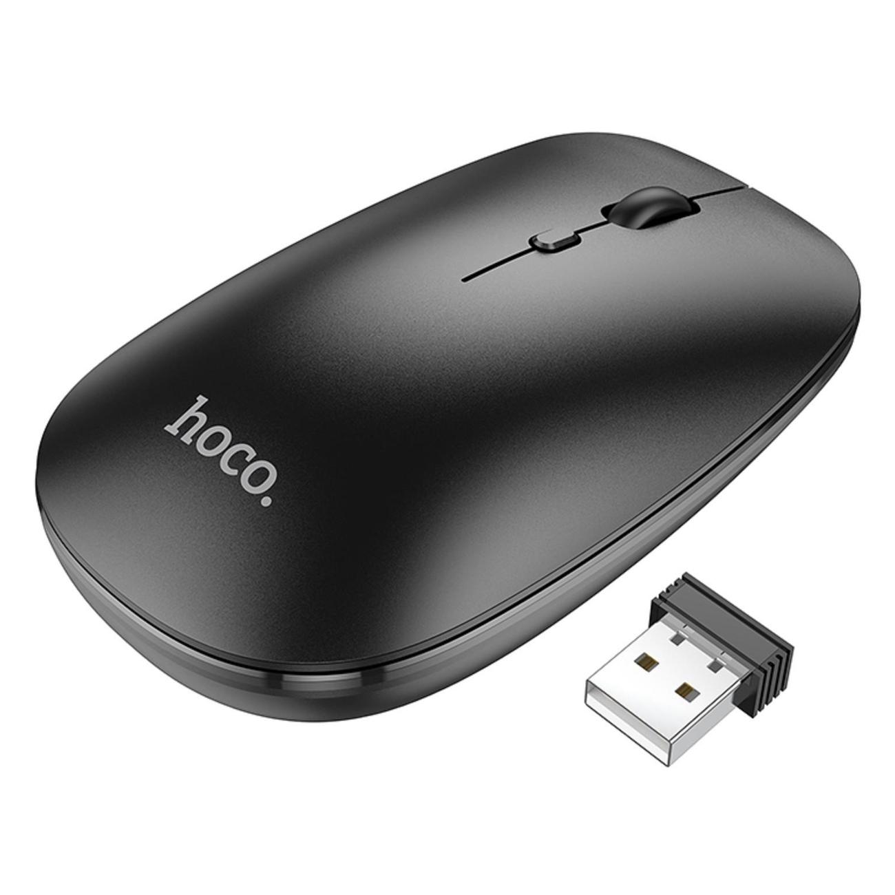 Мышь проводная Hoco GM15 черный