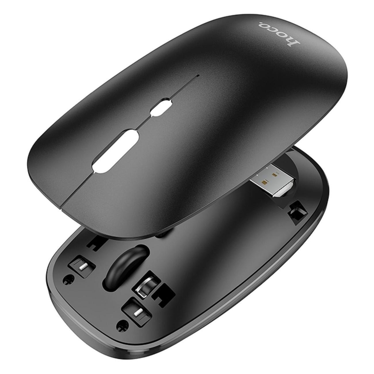 Мышь проводная Hoco GM15 черный