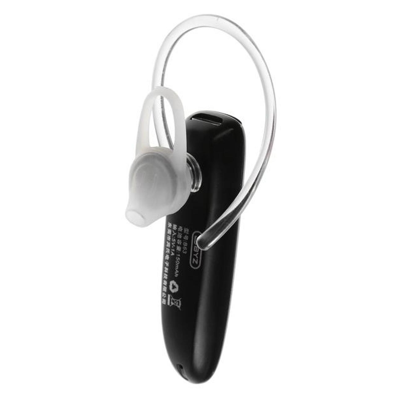 Bluetooth гарнитура BYZ B63 черная