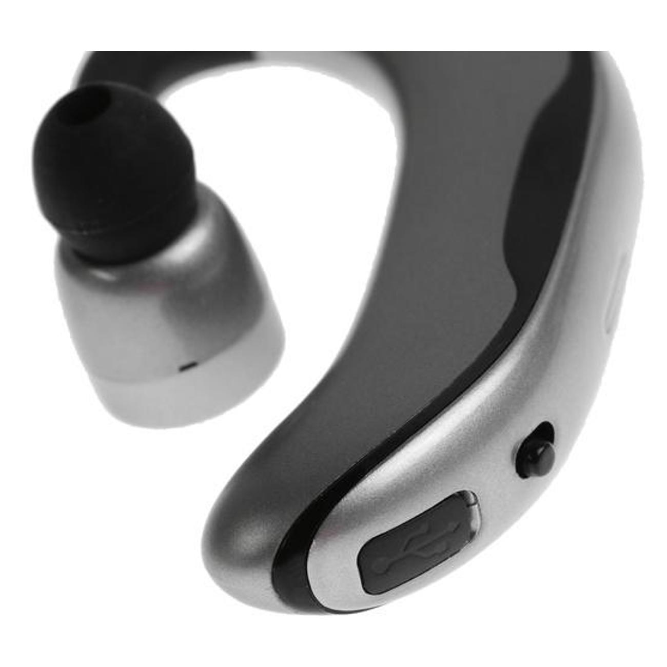 Bluetooth гарнитура BYZ B652 серебристая