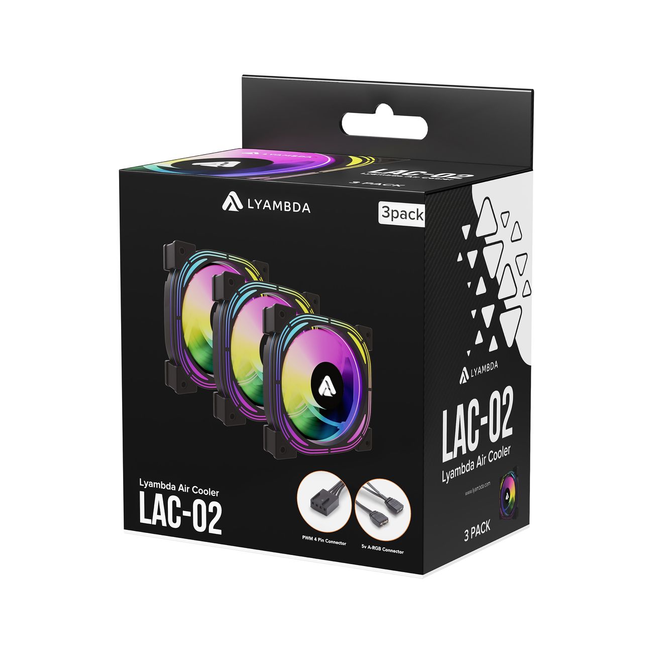 Корпусной вентилятор LYAMBDA LAC-02