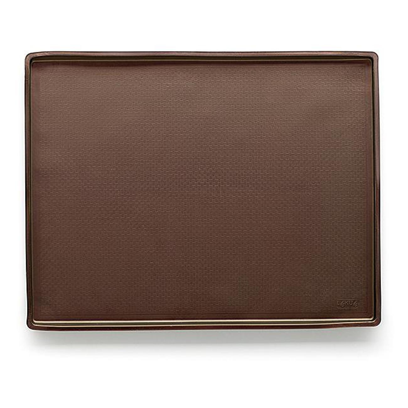 Коврик силиконовый Brabantia для рулета, 40х30 см коричневый