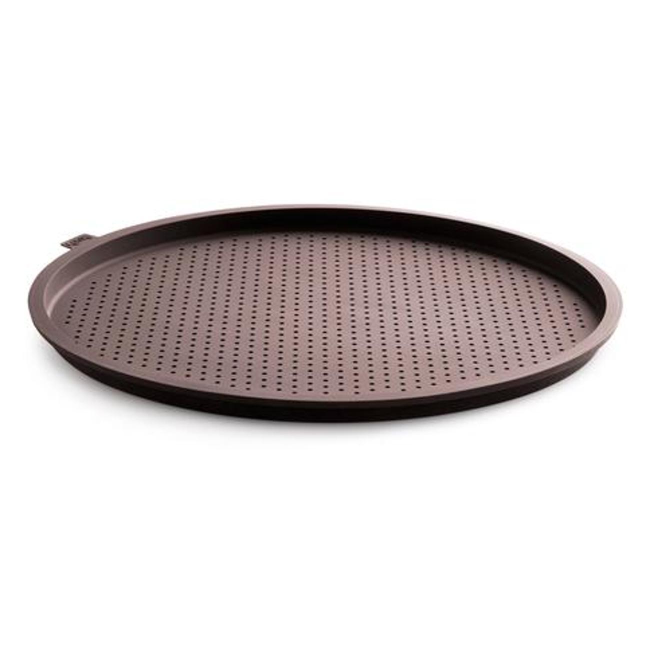Коврик силиконовый Brabantia для выпечки пиццы, 26 см коричневый