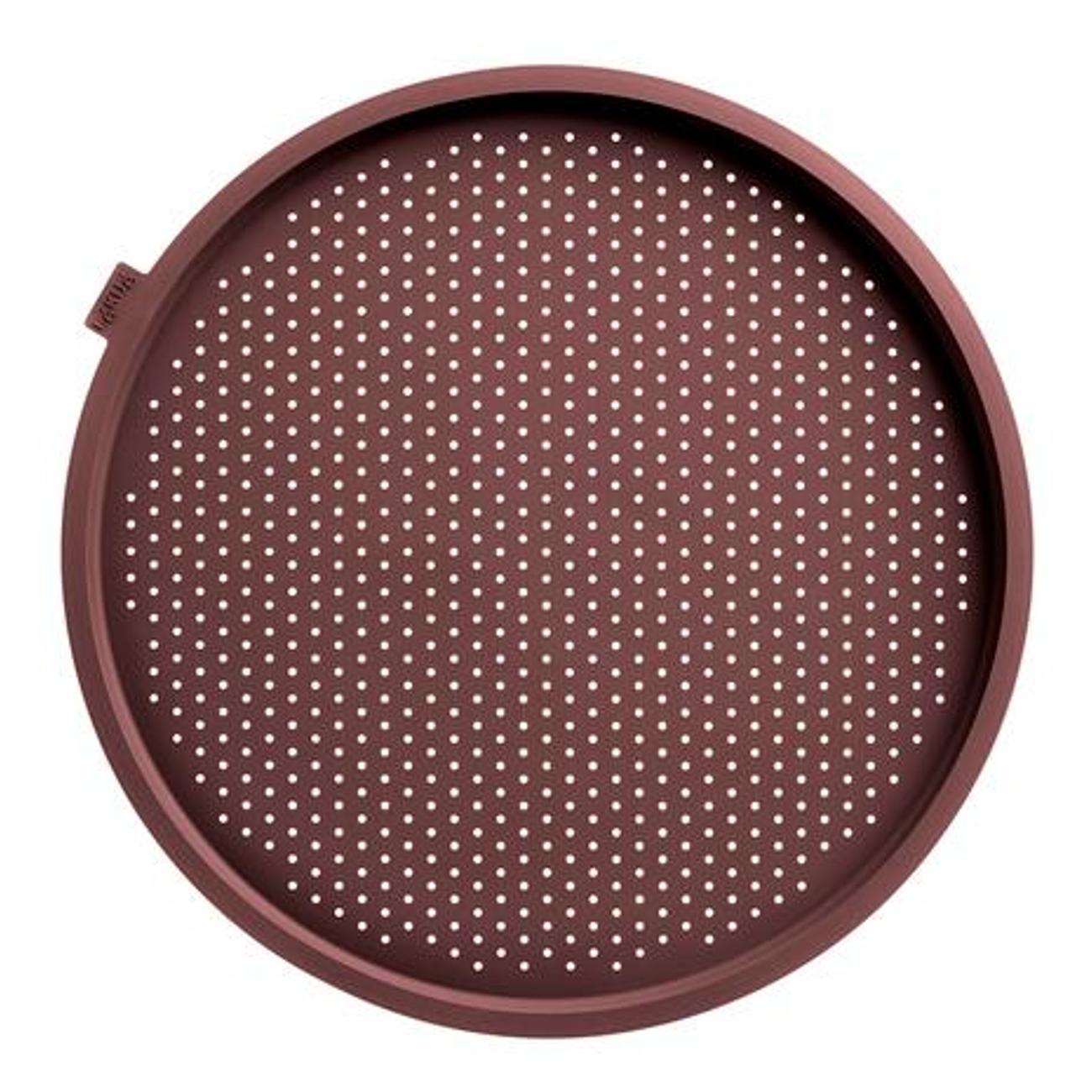 Коврик силиконовый Brabantia для выпечки пиццы, 26 см коричневый