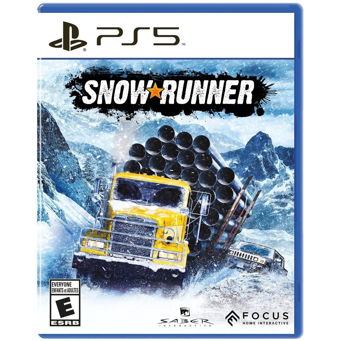 PS5 игра Focus Home Snowrunner (русские субтитры)
