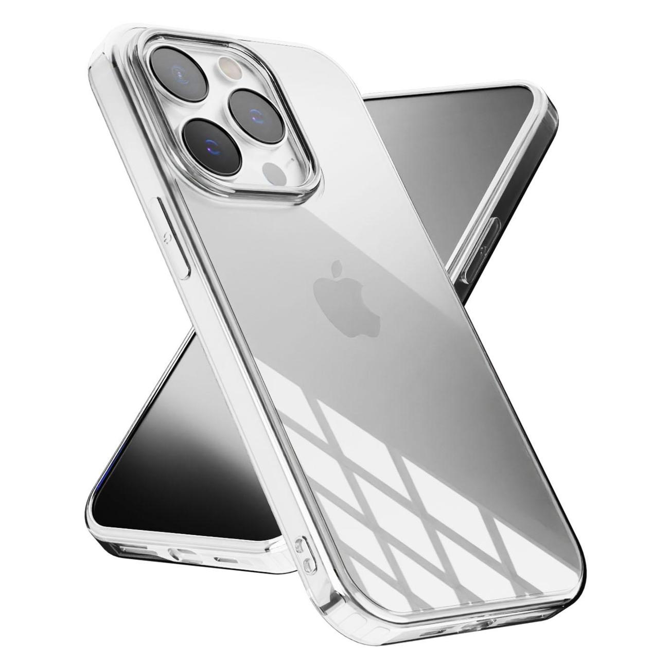 Чехол Mcover для iPhone 15 Pro, Прозрачный