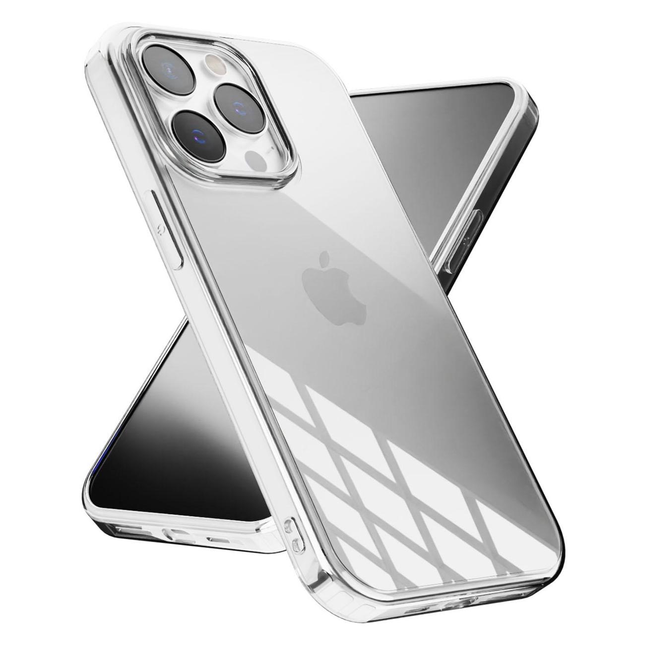 Чехол Mcover для iPhone 15 Pro Max, Прозрачный