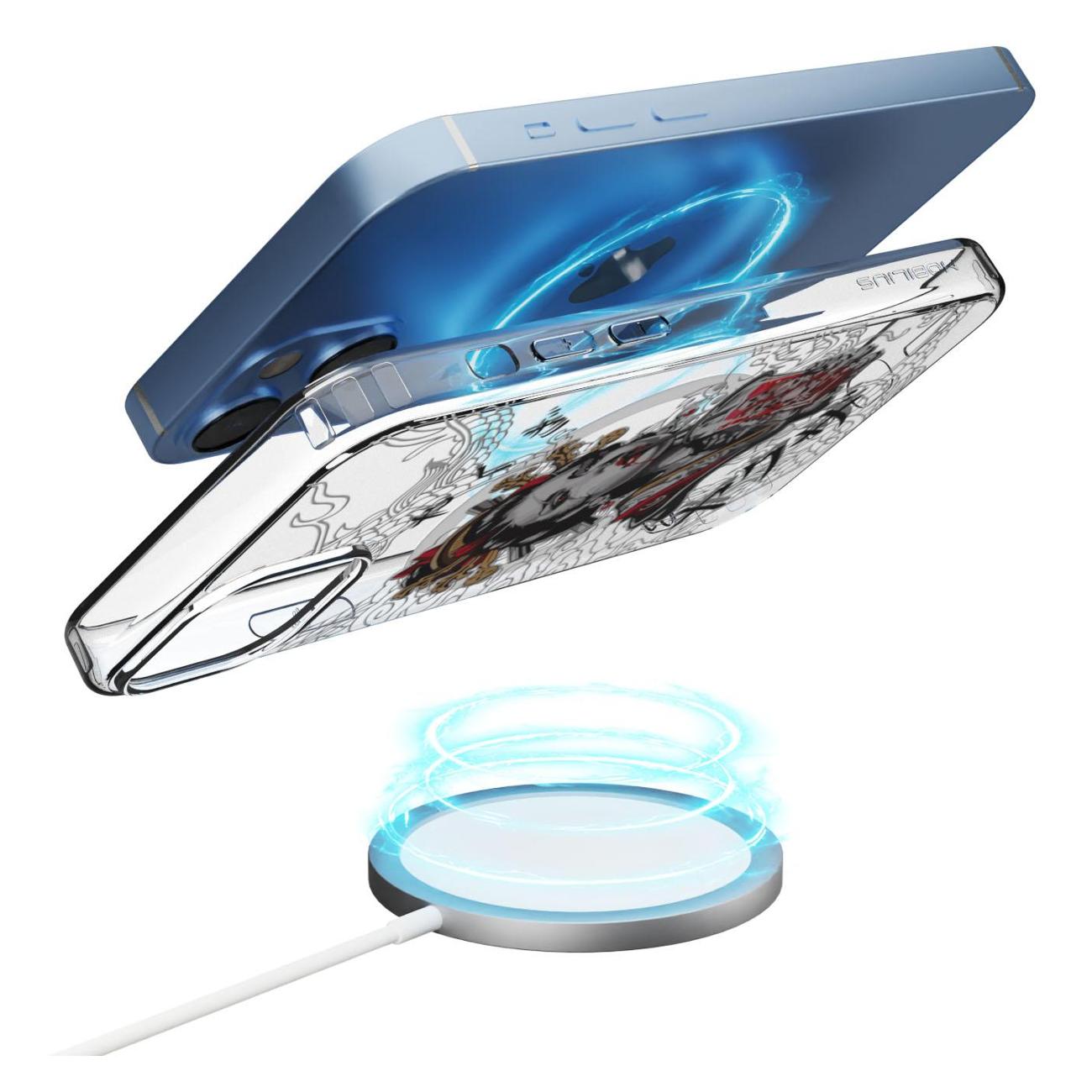 Чехол Mcover для iPhone 15, с MagSafe, Гейша, аниме