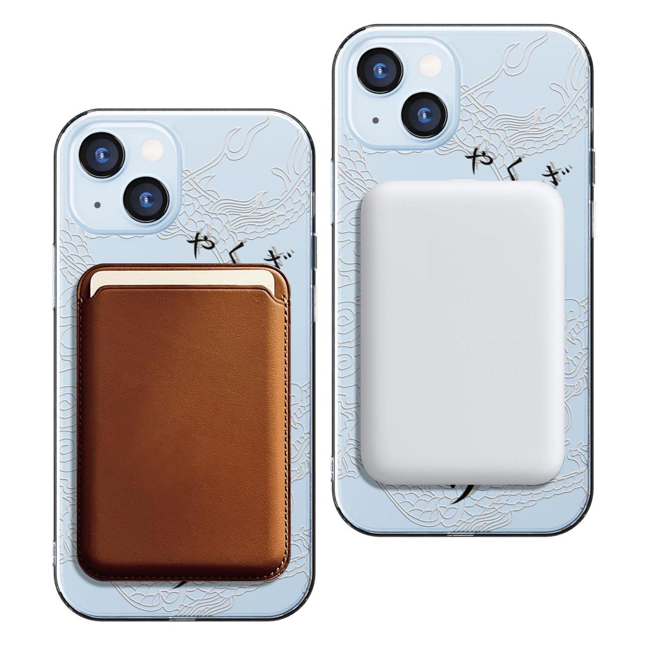 Чехол Mcover для iPhone 15, с MagSafe, Гейша, аниме