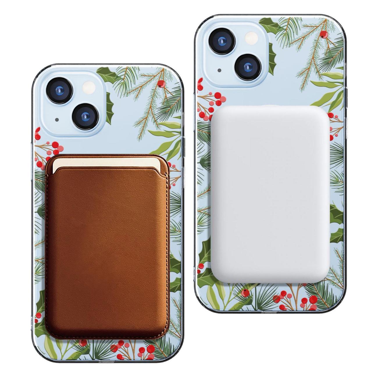 Чехол Mcover для iPhone 15, с MagSafe, Рождество