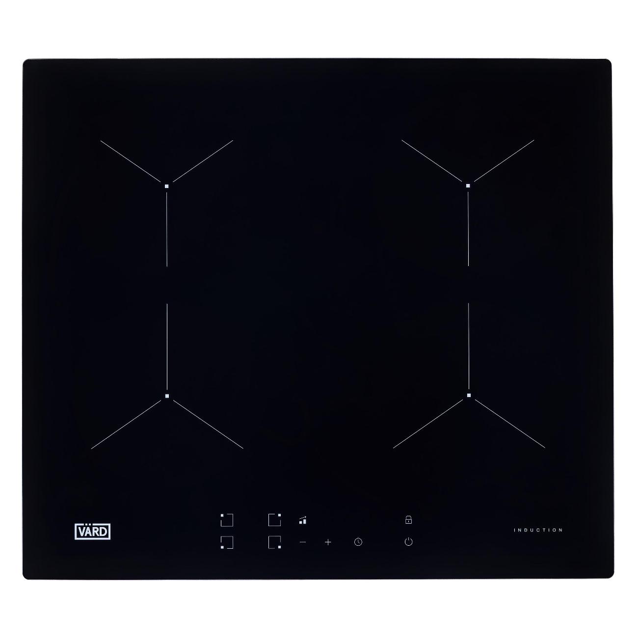 Встраиваемая индукционная панель независимая Vard VHI6420B
