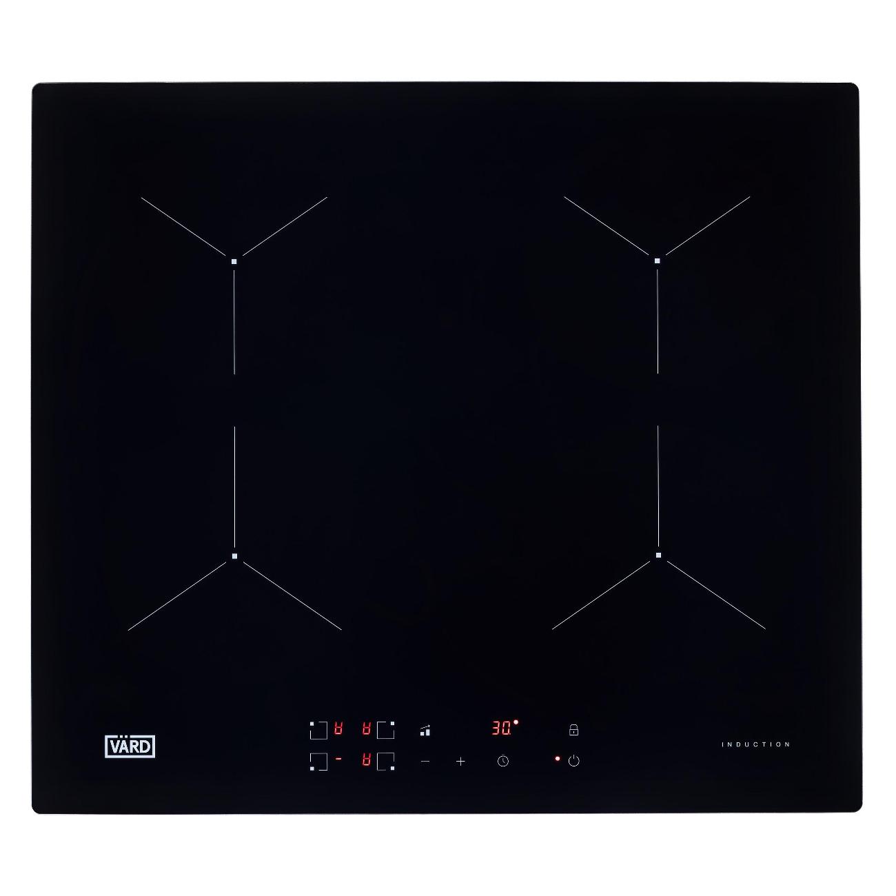 Встраиваемая индукционная панель независимая Vard VHI6420B