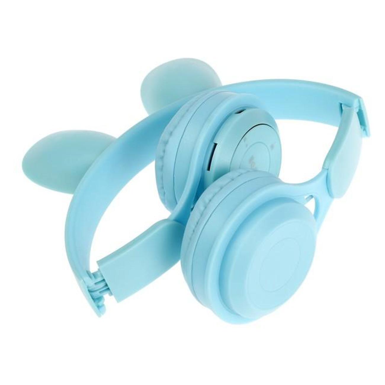 Наушники накладные нет бренда Y08R синий