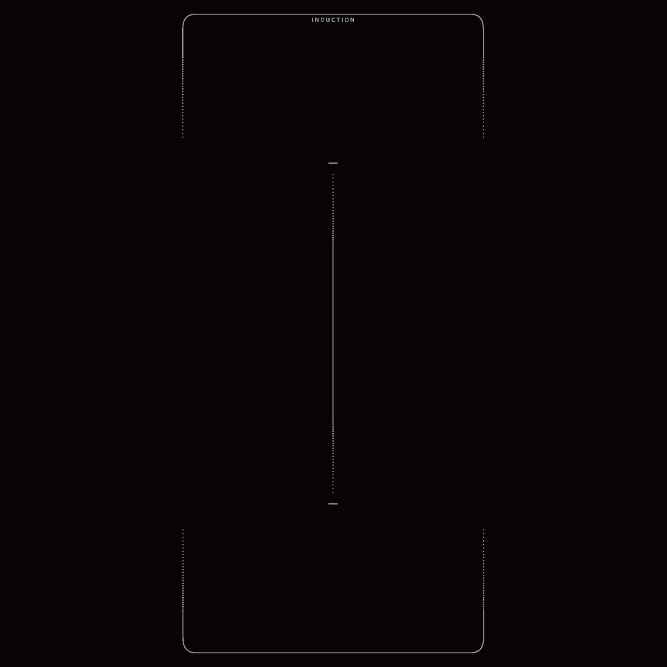 Встраиваемая модульная индукционная панель независимая Midea MIH37701F