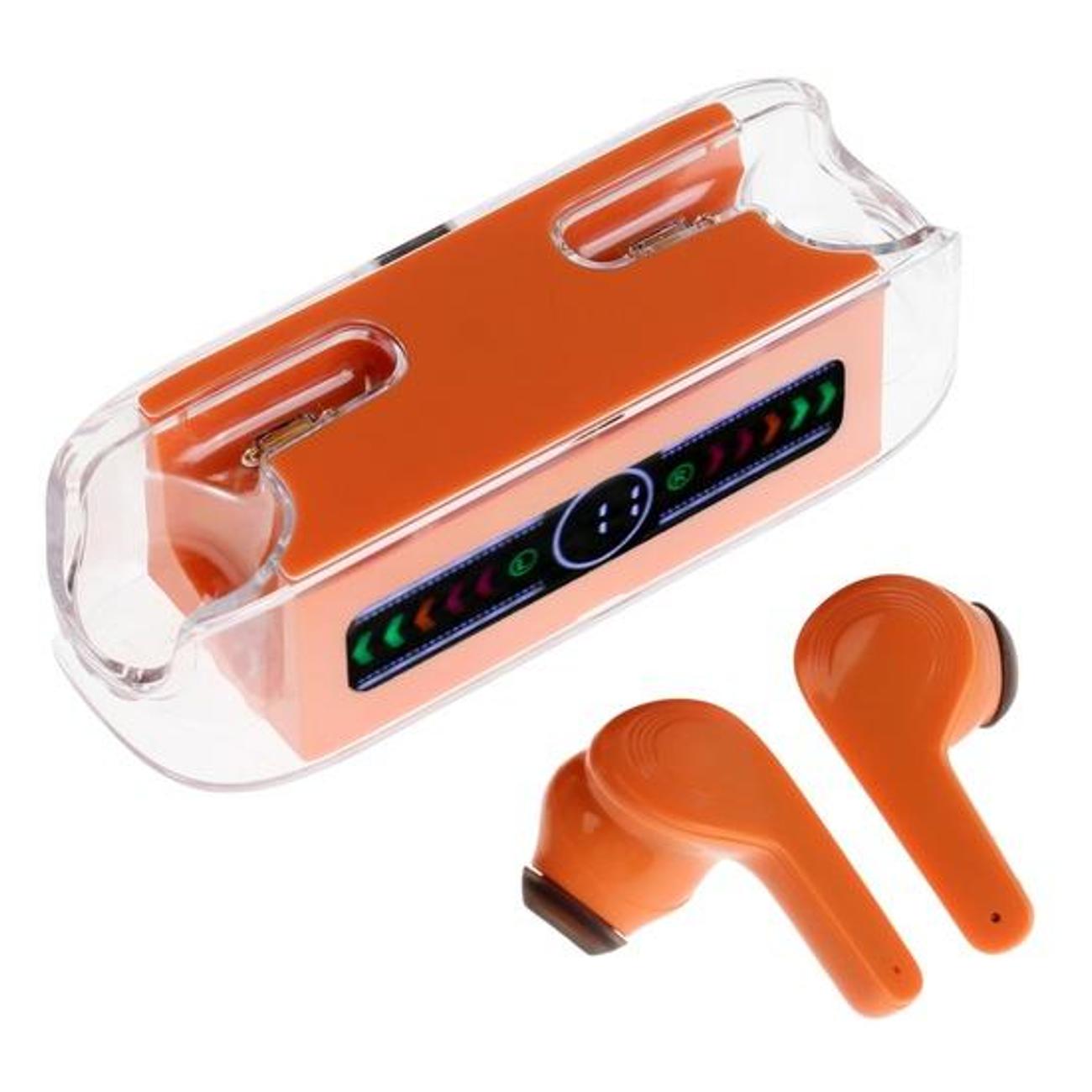 Наушники Bluetooth нет бренда KM12 оранжевый