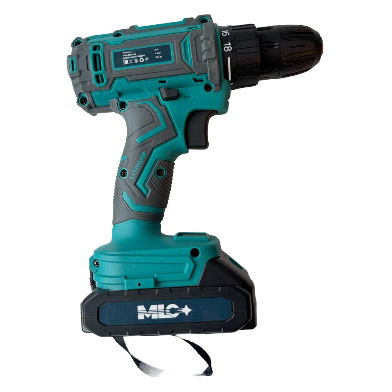 Шуруповерт аккумуляторный MLC YH-LDDZ-21V