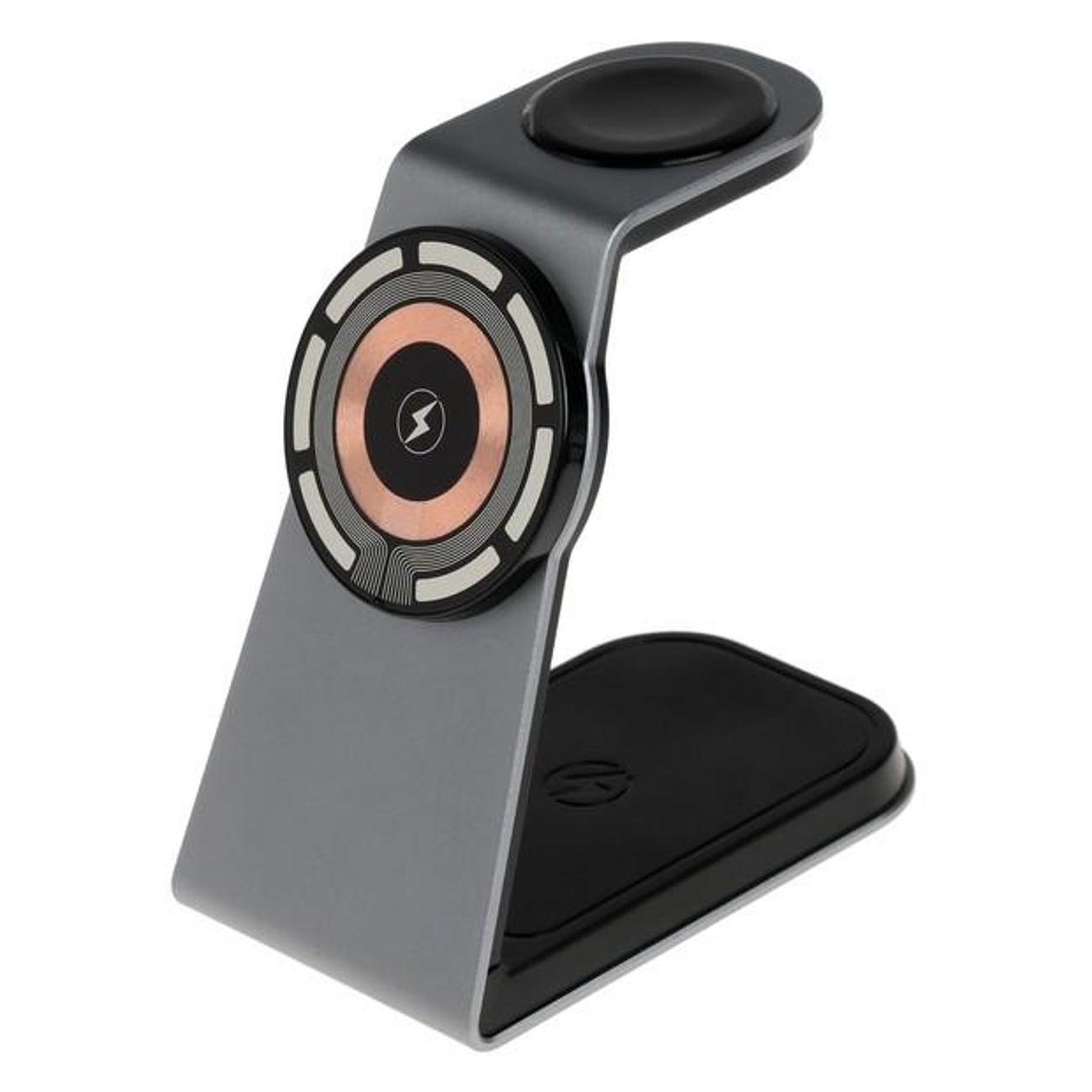 Беспроводное зарядное устройство нет бренда T3 серое