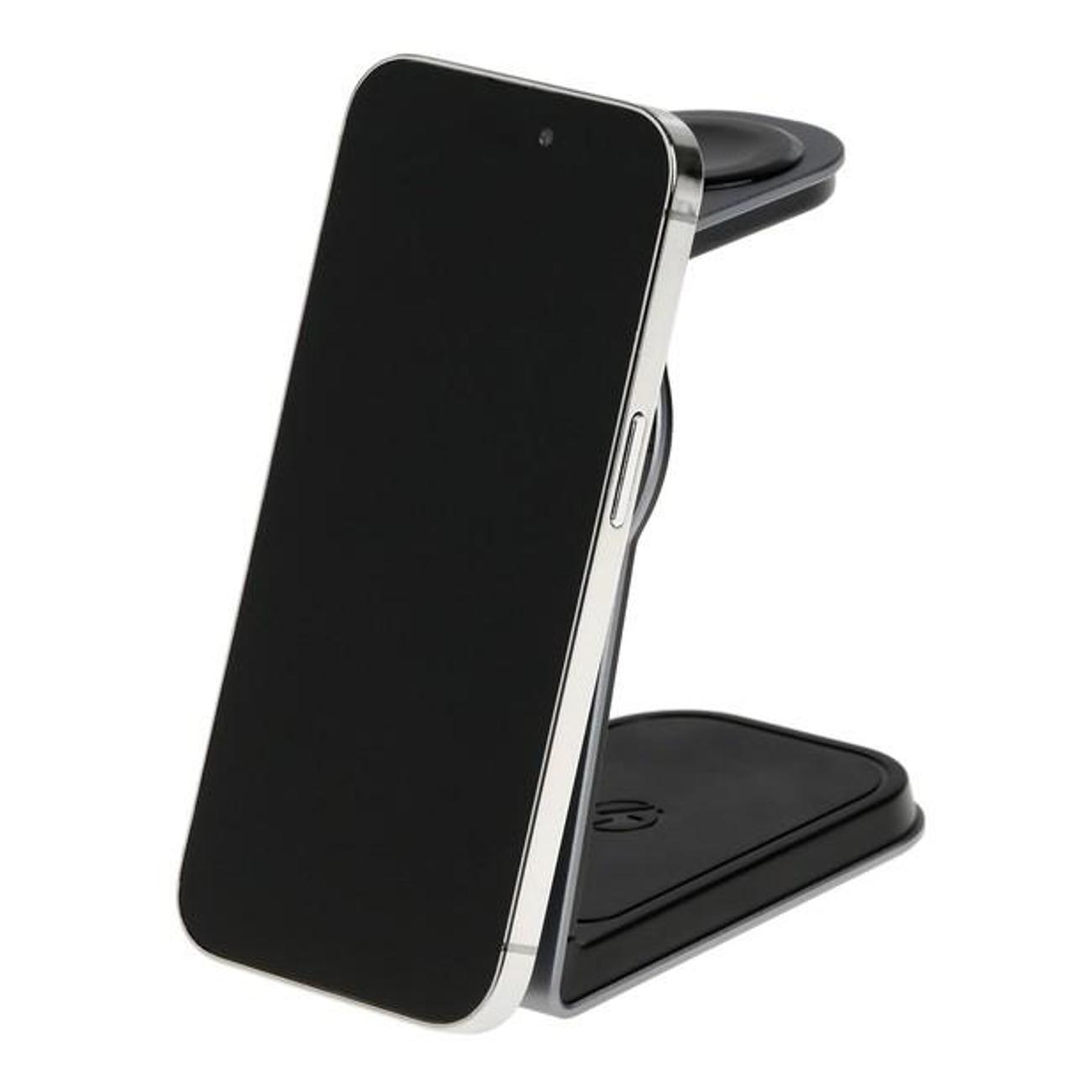 Беспроводное зарядное устройство нет бренда T3 серое