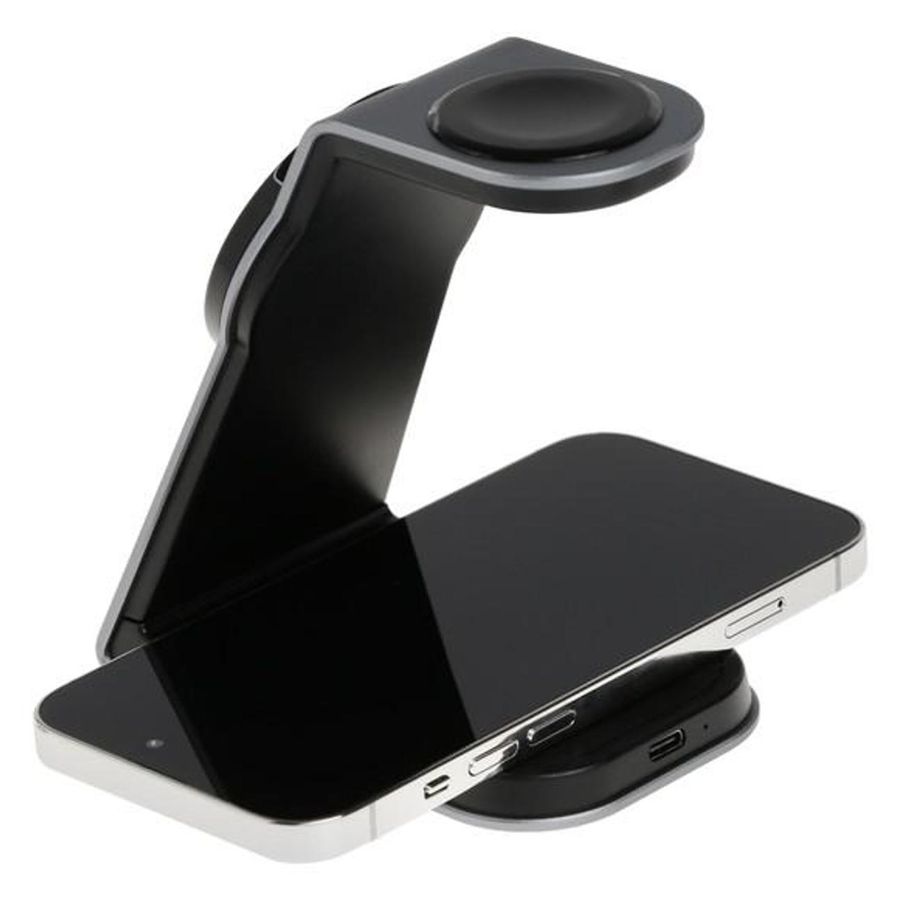 Беспроводное зарядное устройство нет бренда T3 серое