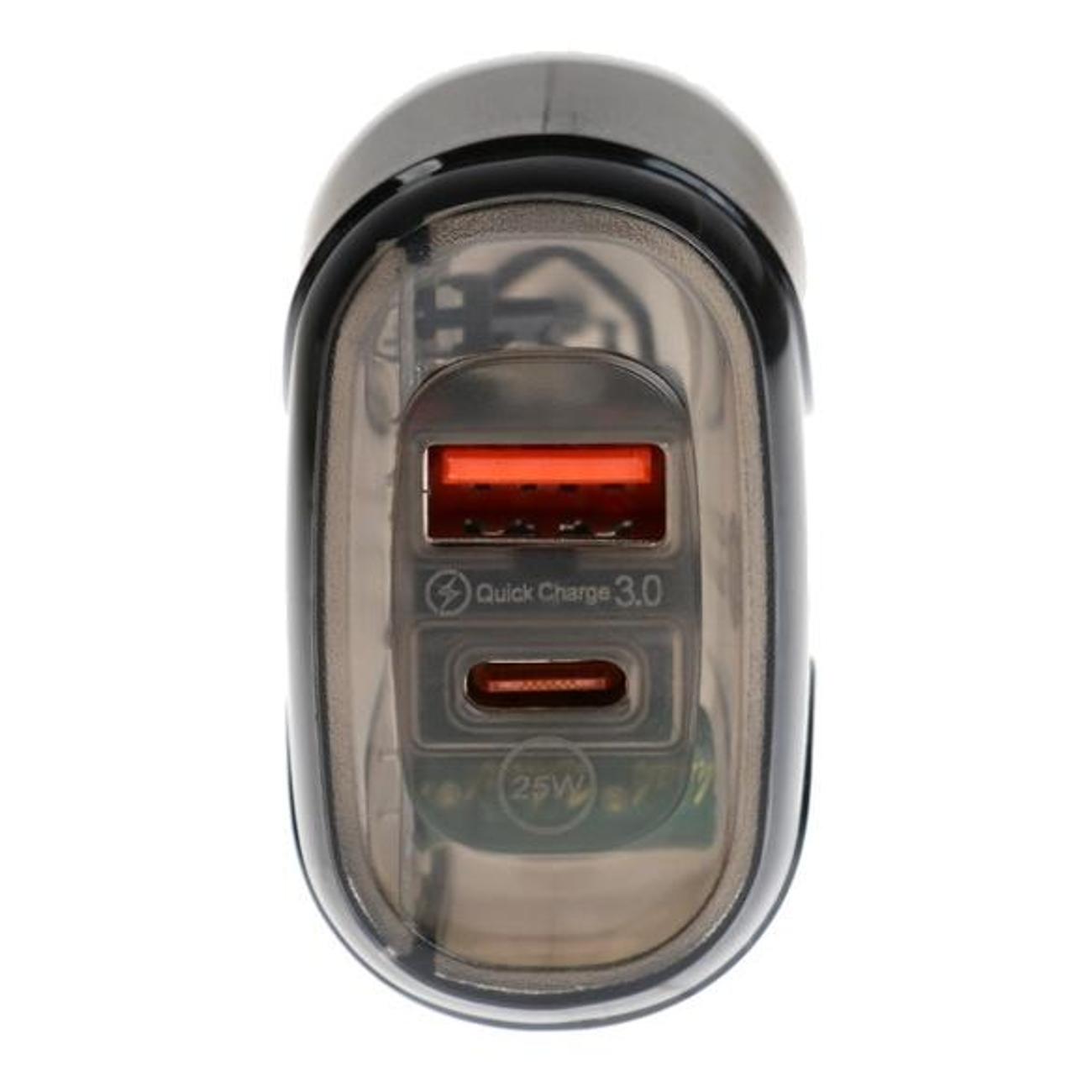 Сетевое зарядное устройство нет бренда OR-000 черное