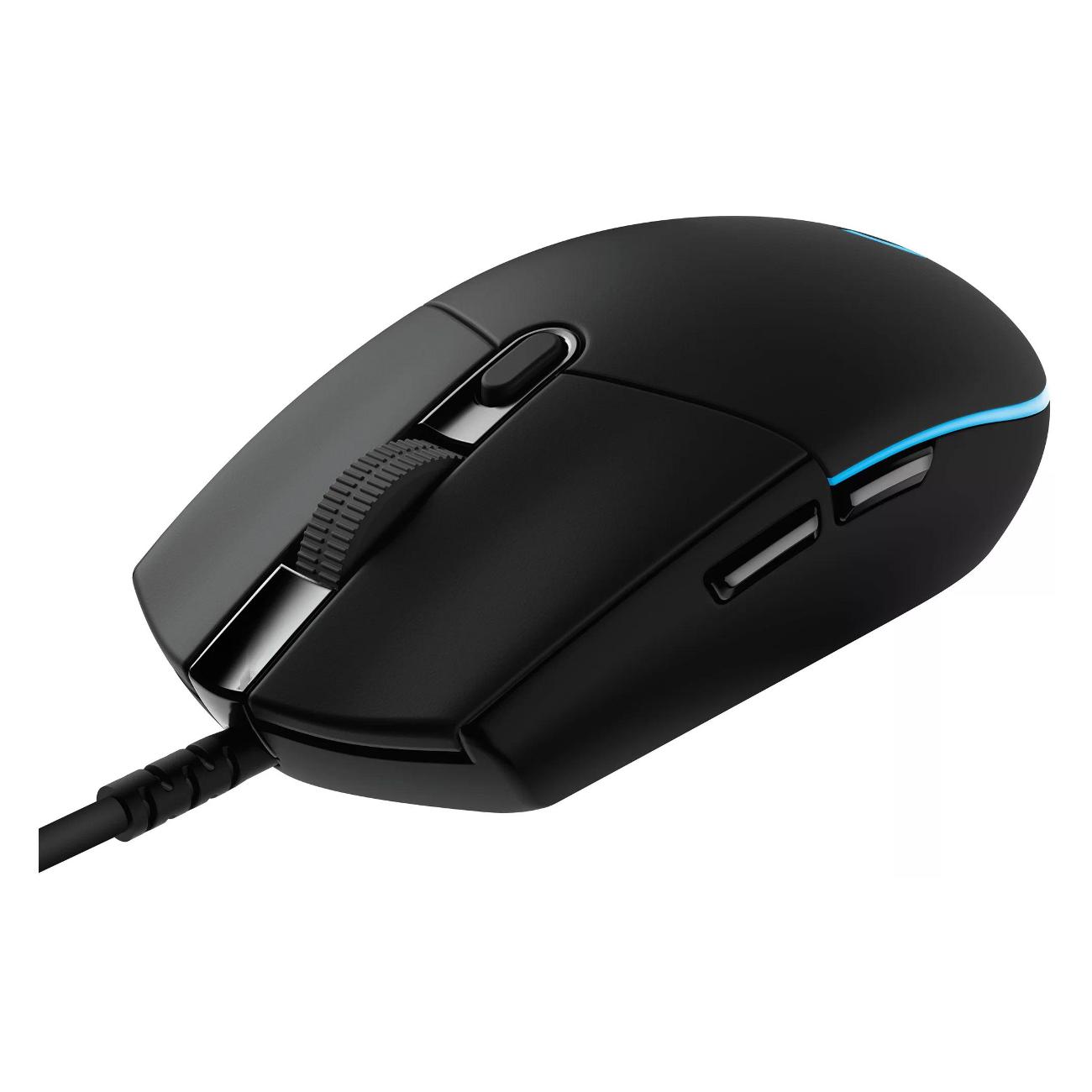 Игровая мышь Logitech G102 Lightsync черный