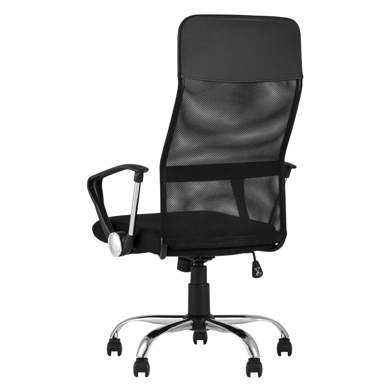 Кресло компьютерное TopChairs Benefit D-200 black