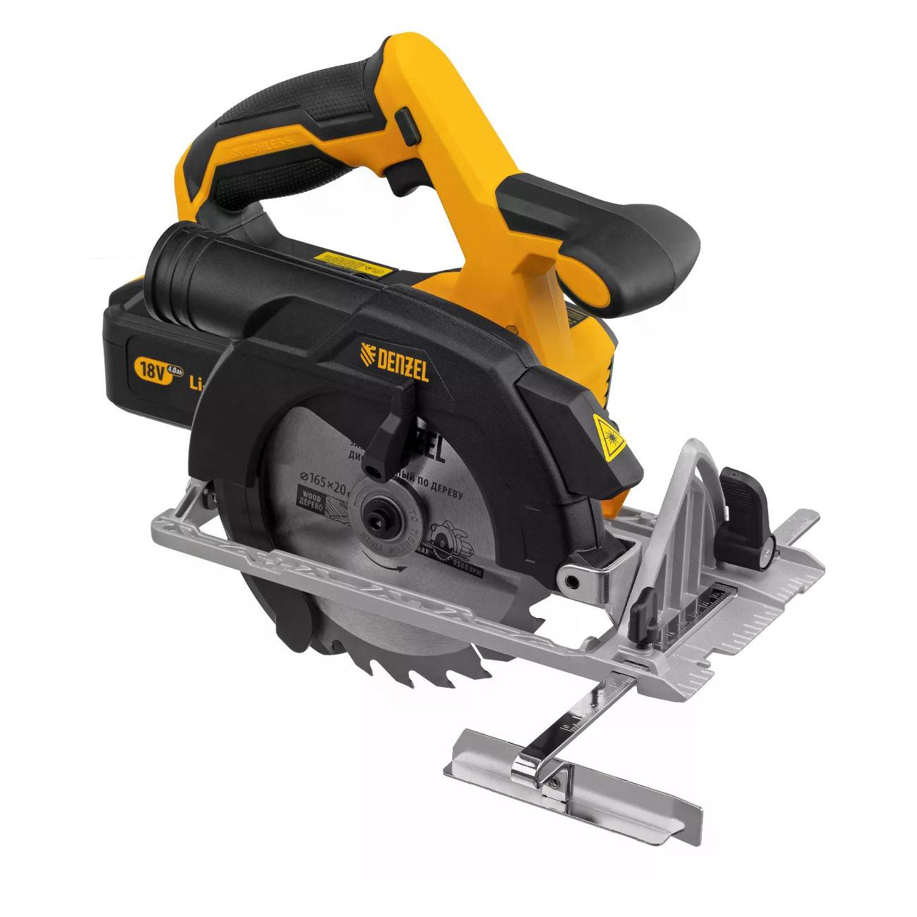 Электропила циркулярная Denzel CCS-165
